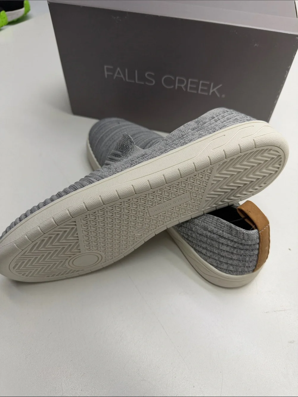 FALLS CREEK Women’s 11 Gray Slip On Athletic Shoes